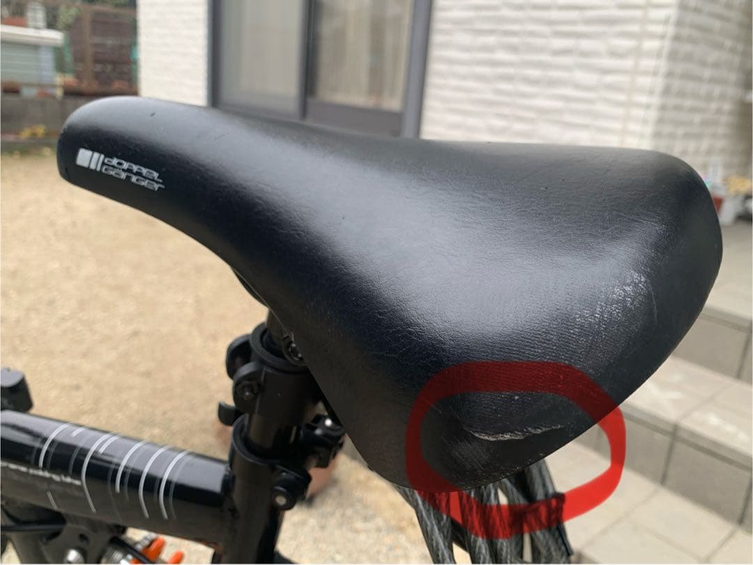 ドッペルギャンガー　マウンテンバイク風　シマノ21段変速　26インチ　折り畳み