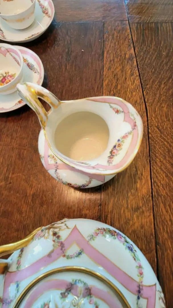 フランスパリ窯、ティーセット