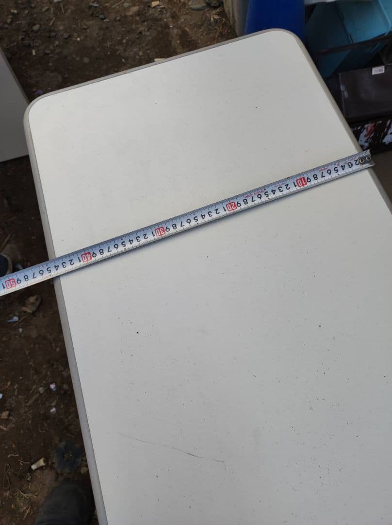 ホワイト長方形会議テーブル