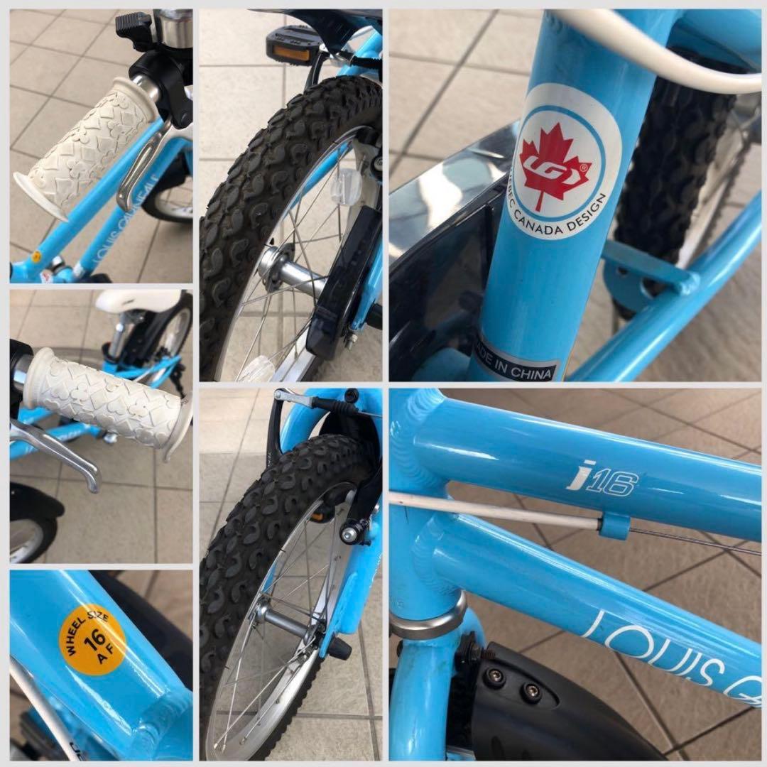 【LOUIS GARNEAU®︎】ルイガノ K16 キッズ 16インチ 補助輪付