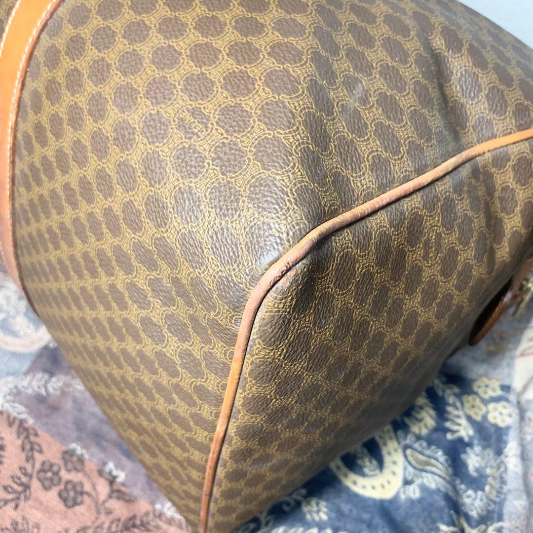 美品！celine セリーヌ　マカダムボストンバッグ