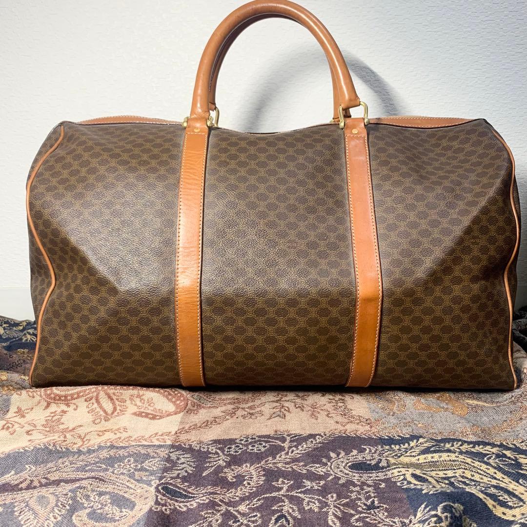 美品！celine セリーヌ　マカダムボストンバッグ