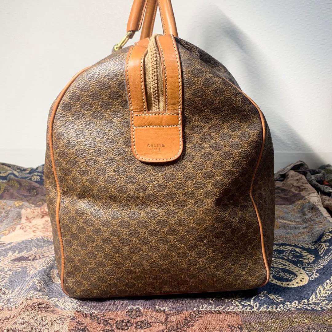 美品！celine セリーヌ　マカダムボストンバッグ