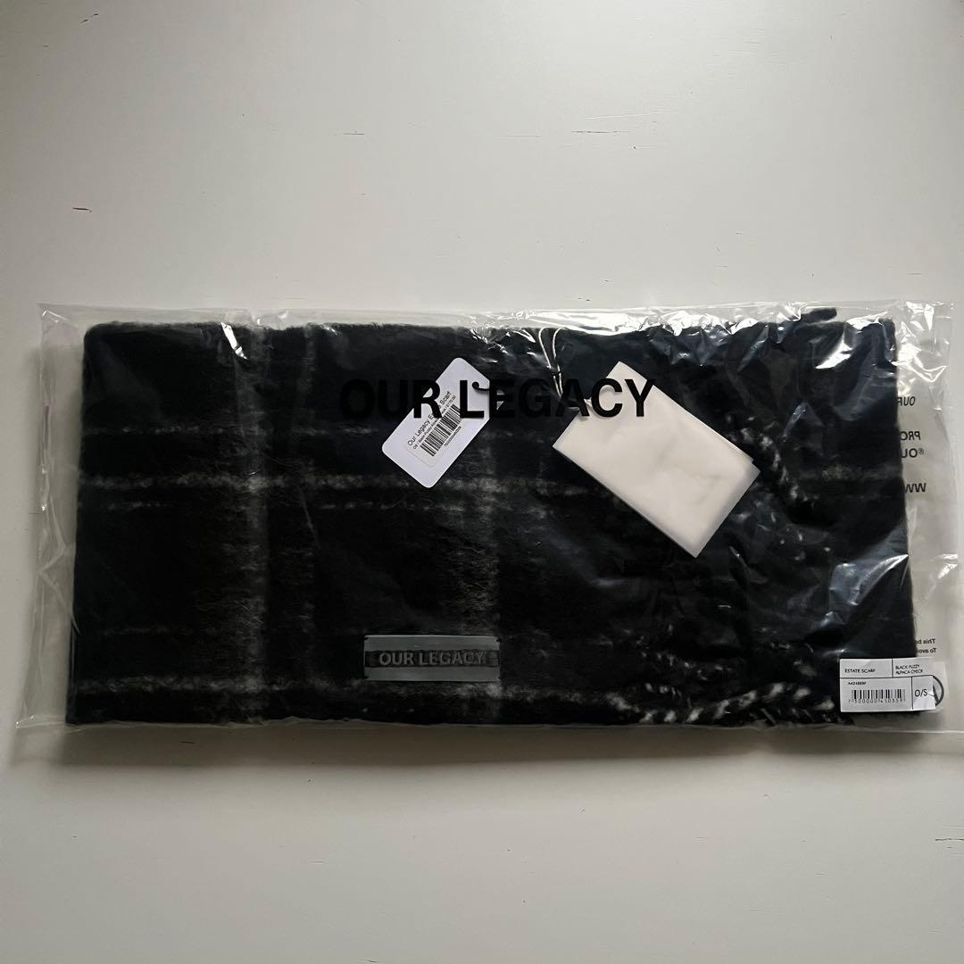 【モーガン 着用】OUR LEGACY 24AW マフラー新品未開封