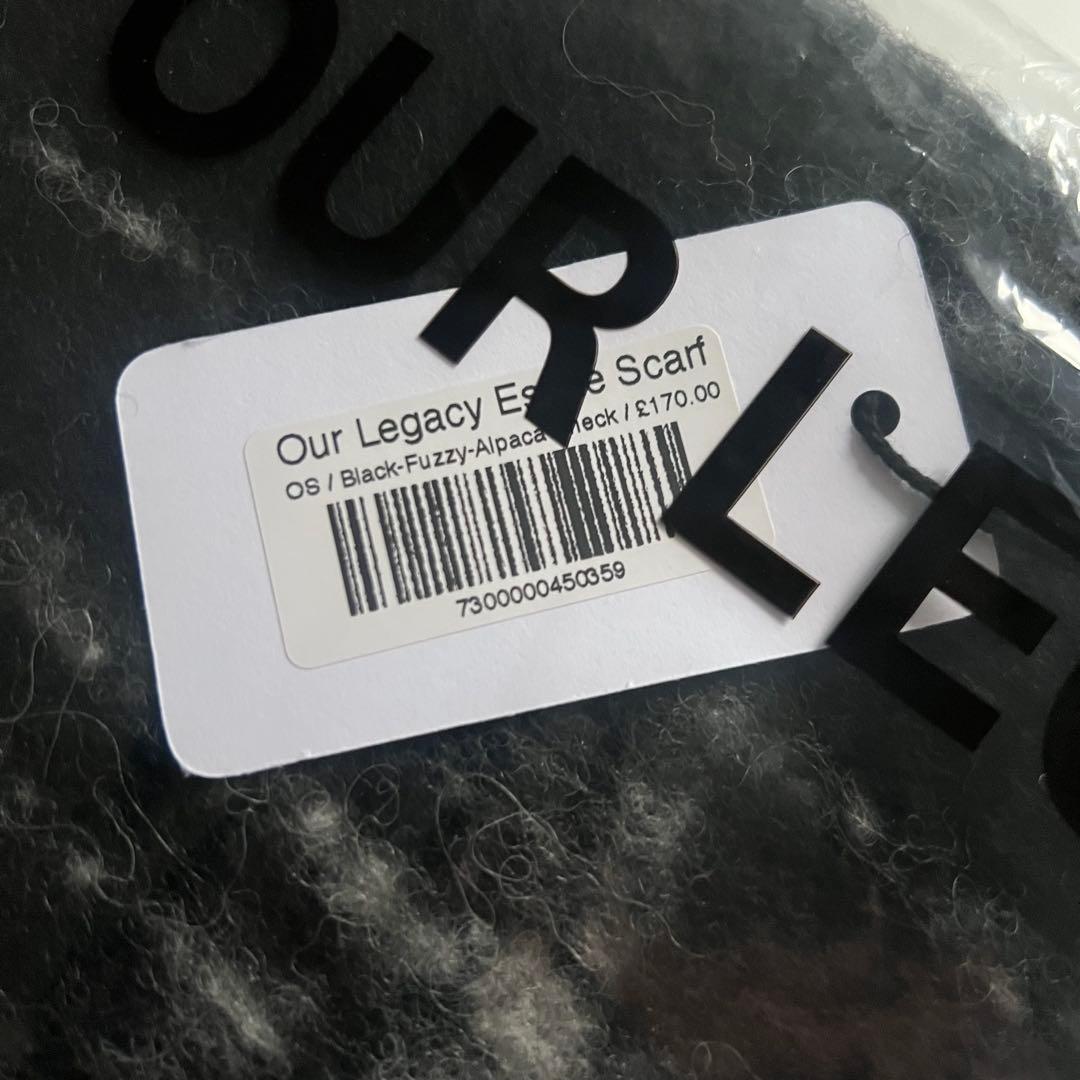 【モーガン 着用】OUR LEGACY 24AW マフラー新品未開封