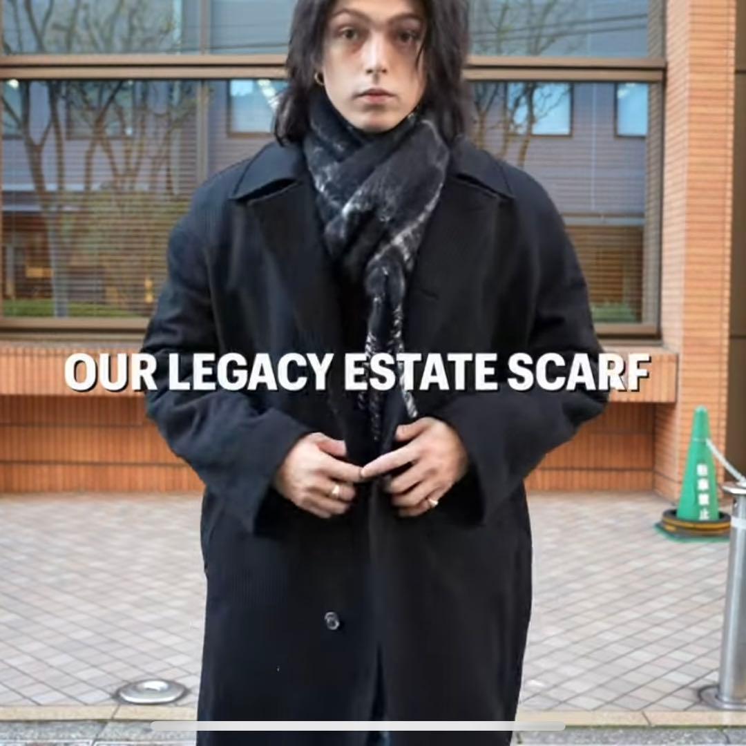 【モーガン 着用】OUR LEGACY 24AW マフラー新品未開封