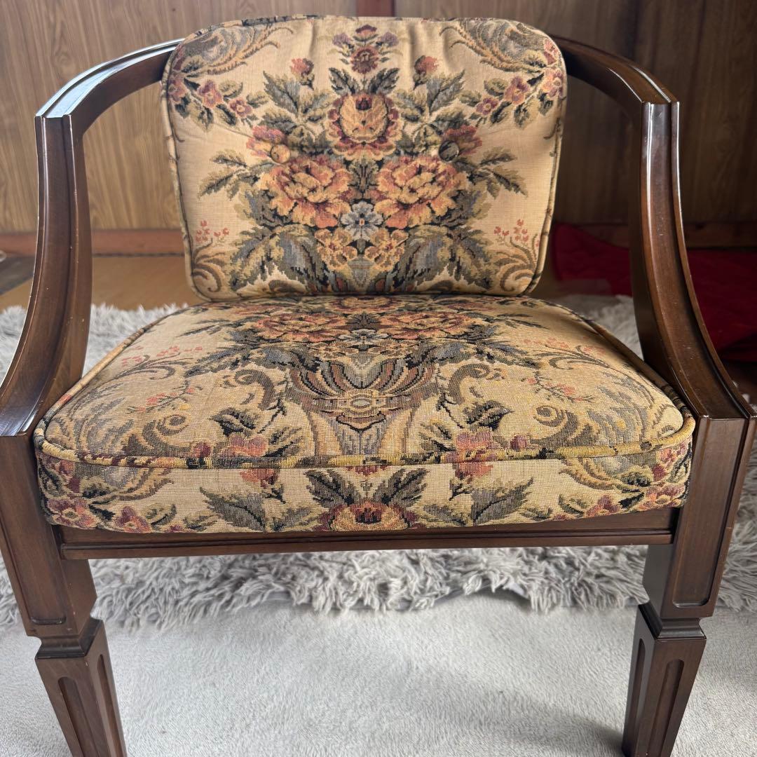 美品★最高級アームチェア★カリモクdomani/ドマーニ 4脚セット　椅子　②