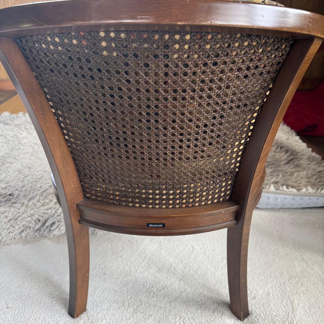美品★最高級アームチェア★カリモクdomani/ドマーニ 4脚セット　椅子　②