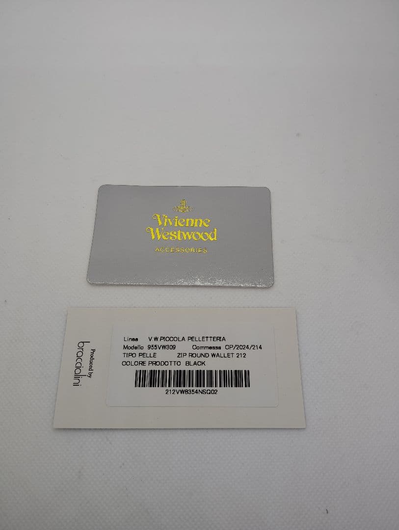 12/12までの特価！箱付き新品ヴィヴィアンウエストウッド黒 長財布紙袋なし