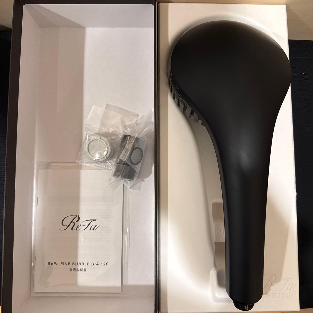 リファ ファインバブル ダイア120 マットブラック