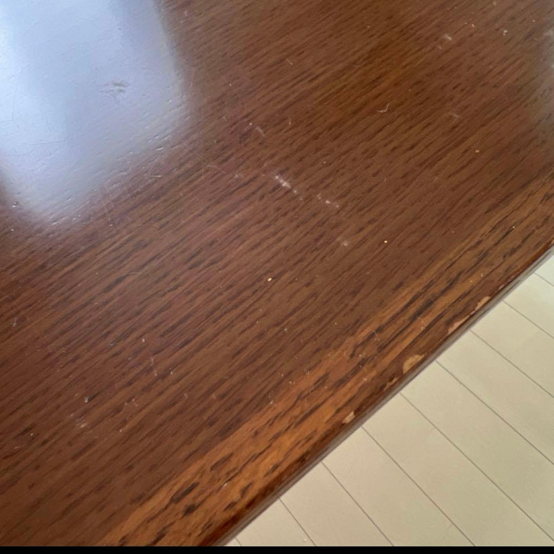 引き取り可★カリモク60 幅130 ダイニングテーブル　ウォールナット