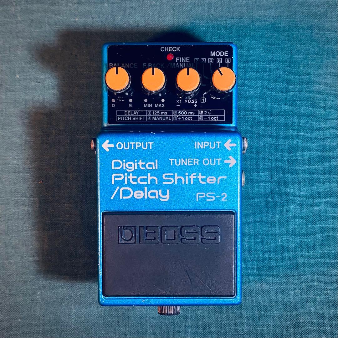 BOSS PS-2 デジタルピッチシフター/ディレイ 1991年 日本製