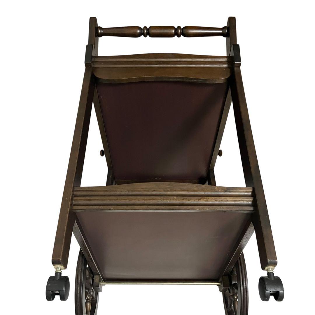 karimoku カリモク家具　キッチンワゴン　アンティーク