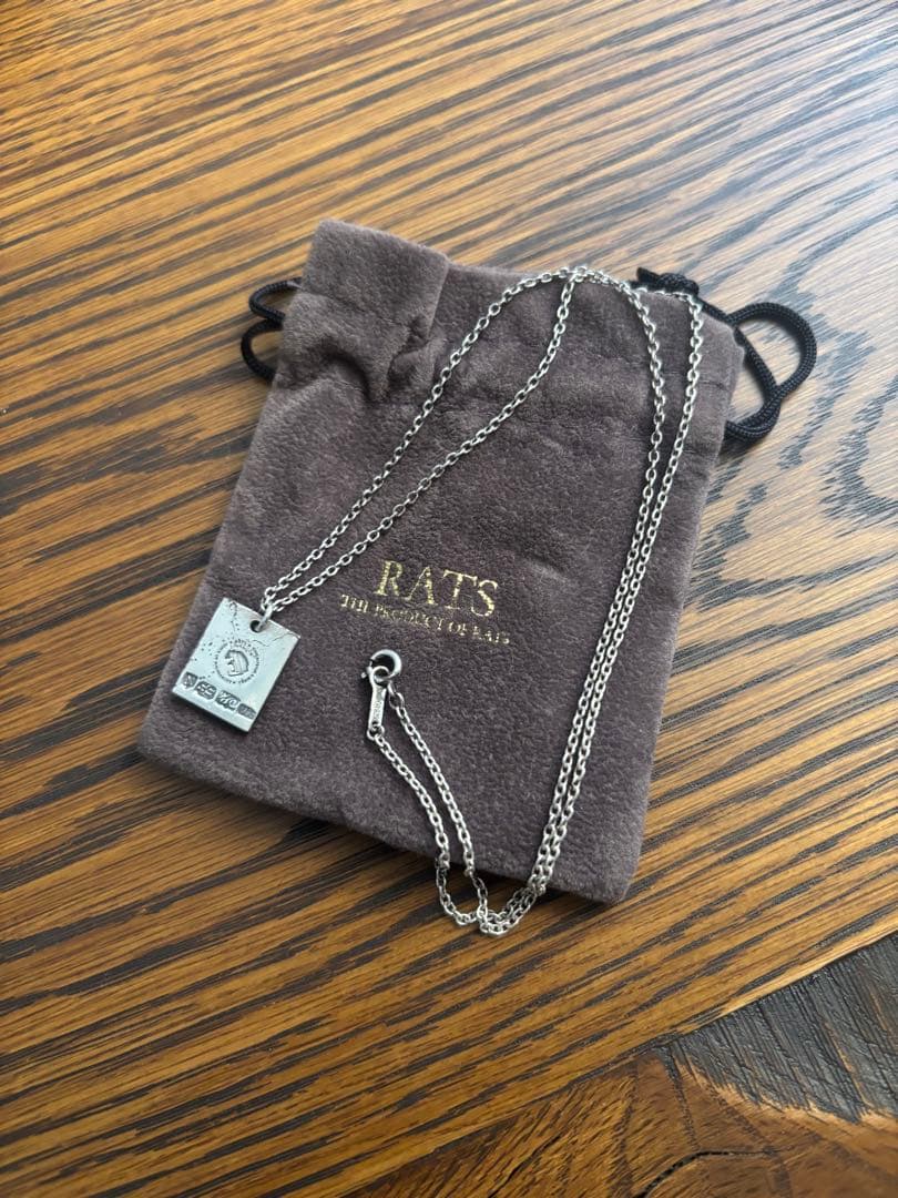 ※ASAHI–HA※ RATS ラッツ　925シルバーネックレス