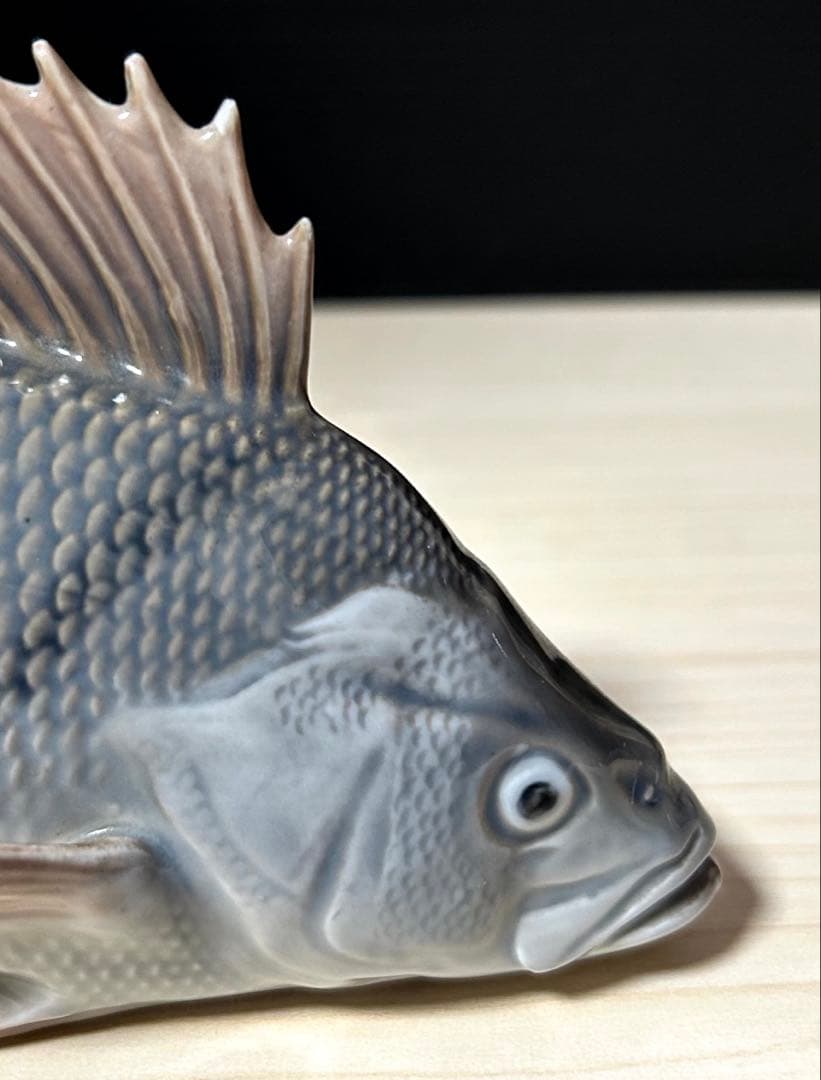 ロイヤルコペンハーゲン　フィッシュ　魚　フィギュリン 置物　スズキ