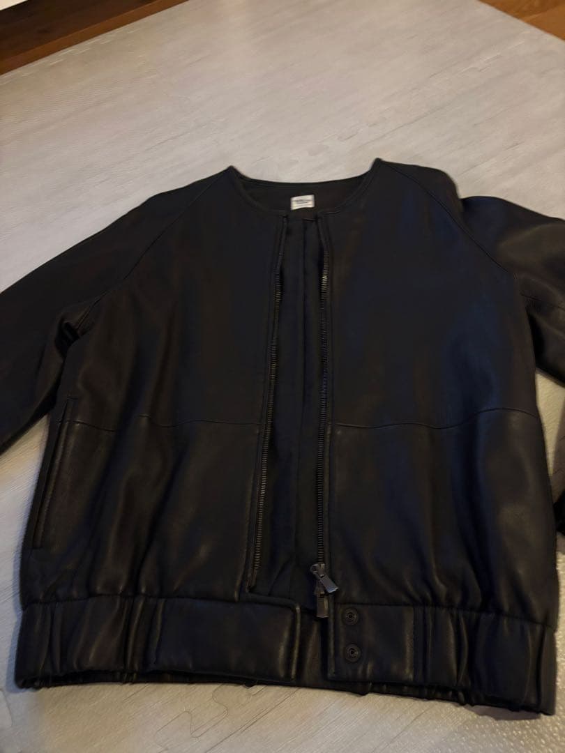 ロンハーマン　ライダースジャケット　ノーカラー