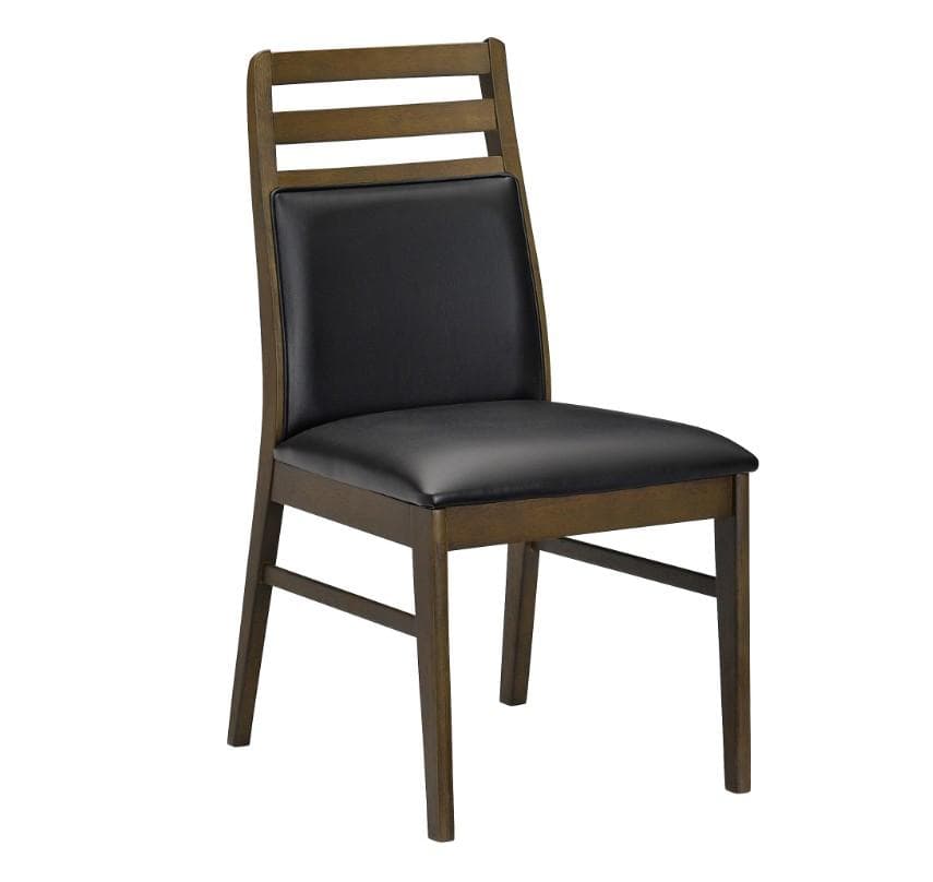 CD DC CB 4脚　ダイニングチェア　ダークブラウン＊ブラック