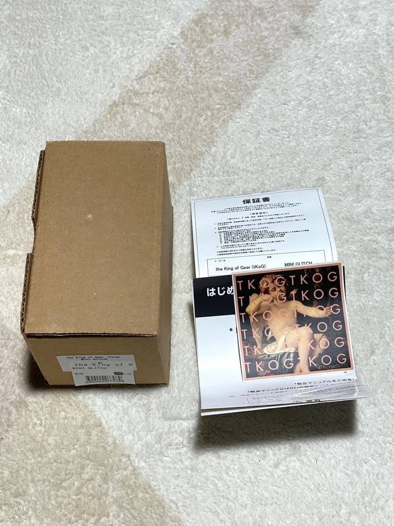 ギター tkog MINI GLITCH the king of gear