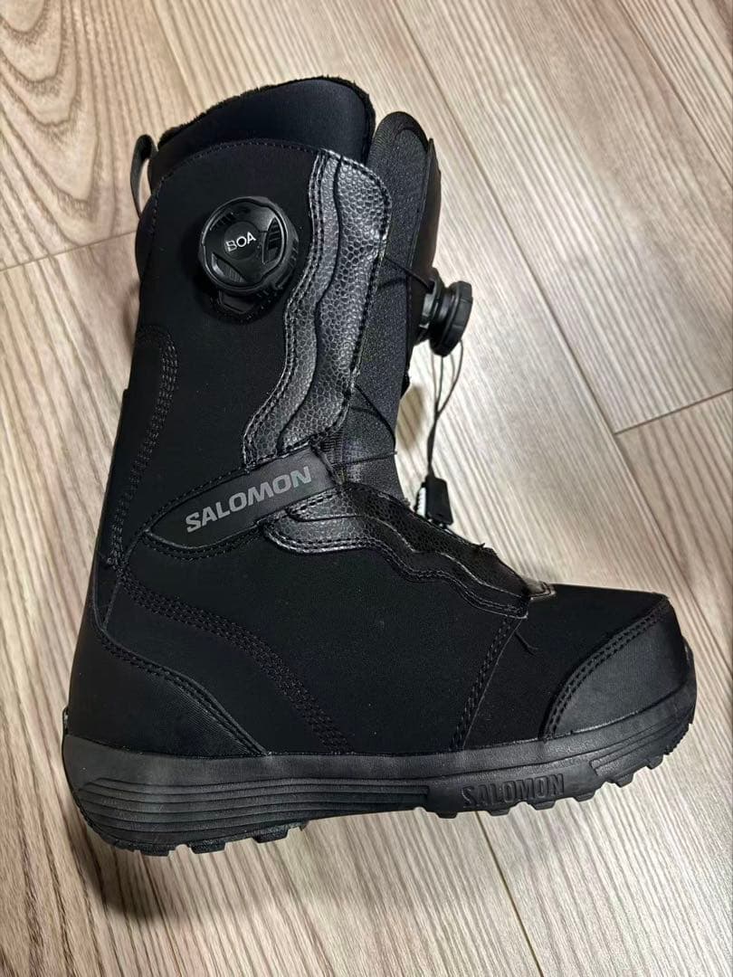 SALOMON BOA ブラックスノーボードブーツ