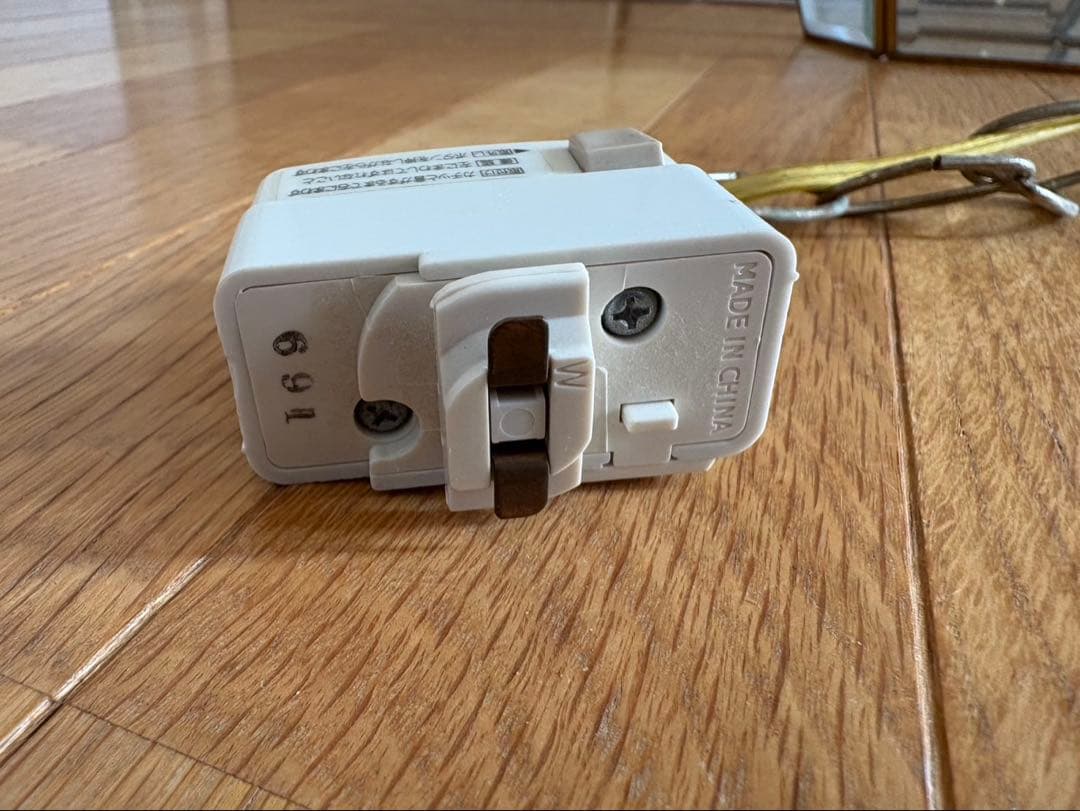 フランスアンティーク 3灯 ヘキサゴン ペンダントランプ 吊り下げ式