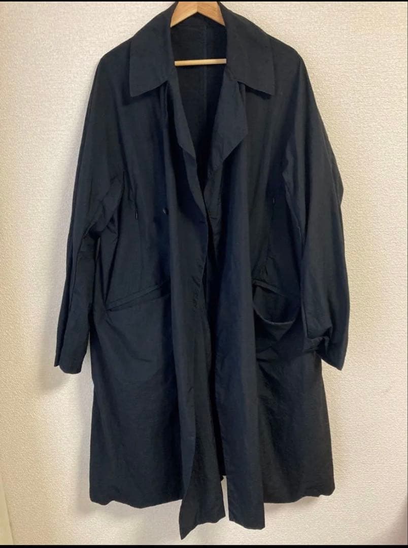 TEATORA デバイスコート　パッカブル　ステンカラー ブラック　3