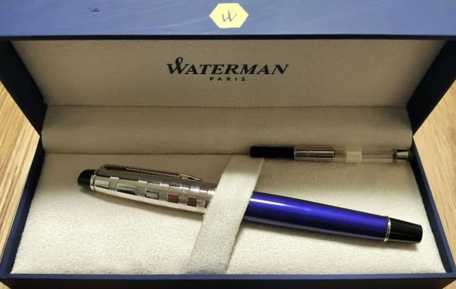 Waterman 万年筆 青