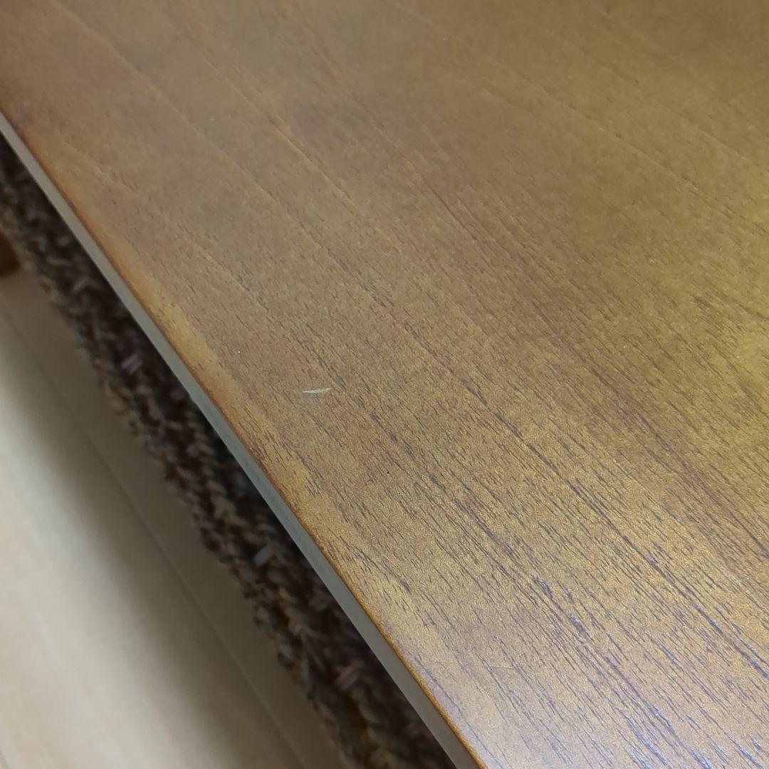 送料無料　アパカ素材の収納付きセンターテーブル