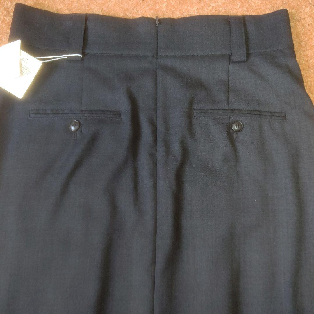 新品未使用★アダムエロペ★フロントプリーツロングスカート★38★定価29700円