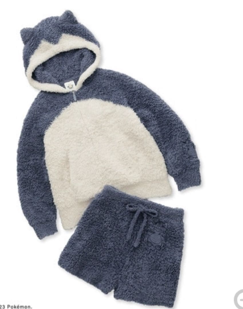 【gelato pique】ジェラート カビゴンパーカ＆ショートパンツセット