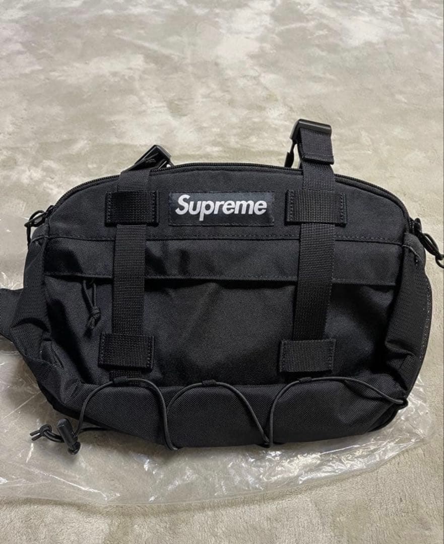 Supreme ボディバッグ 2019A/Wブラック CORDURA