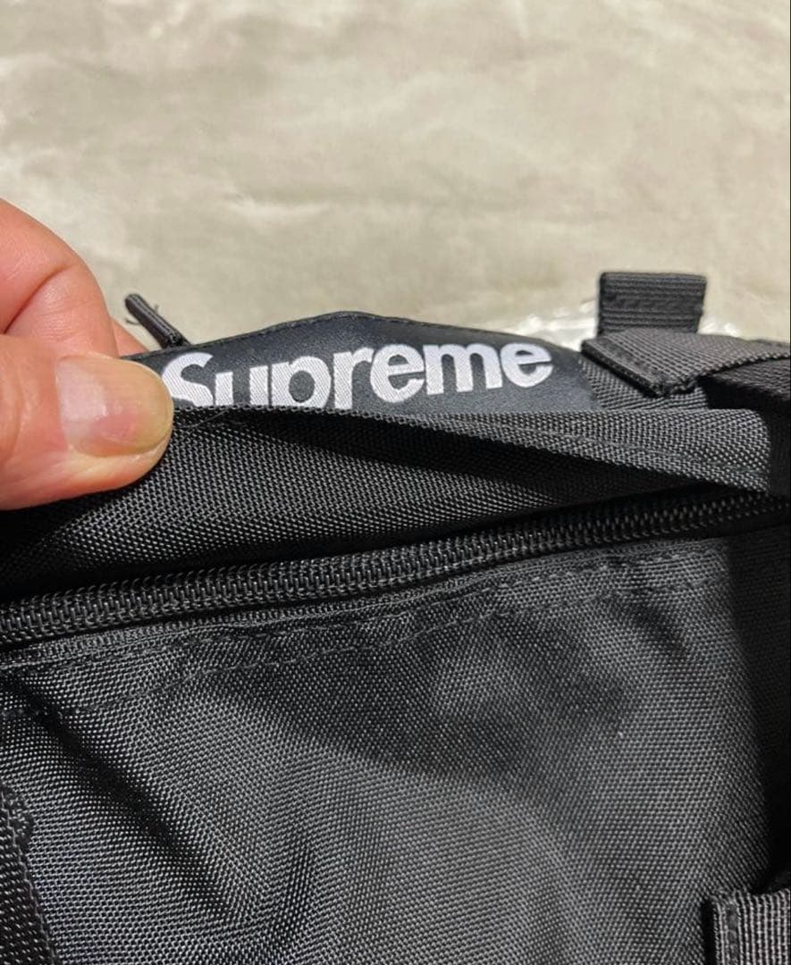 Supreme ボディバッグ 2019A/Wブラック CORDURA