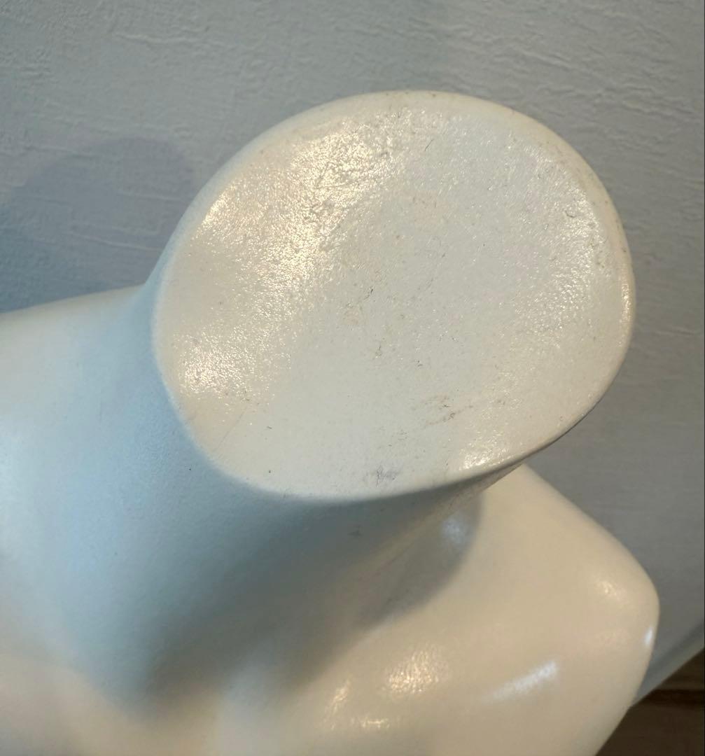 卓上トルソー 女性 上半身 ホワイト