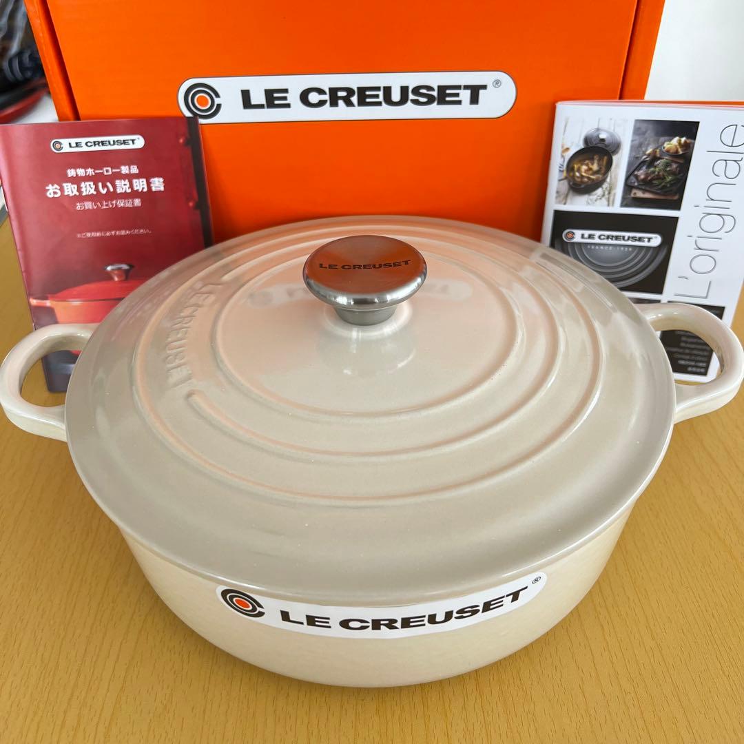 新品⭐️ル・クルーゼ ココットジャポネーズ 24㎝⭐️すき焼きSUKIYAKI