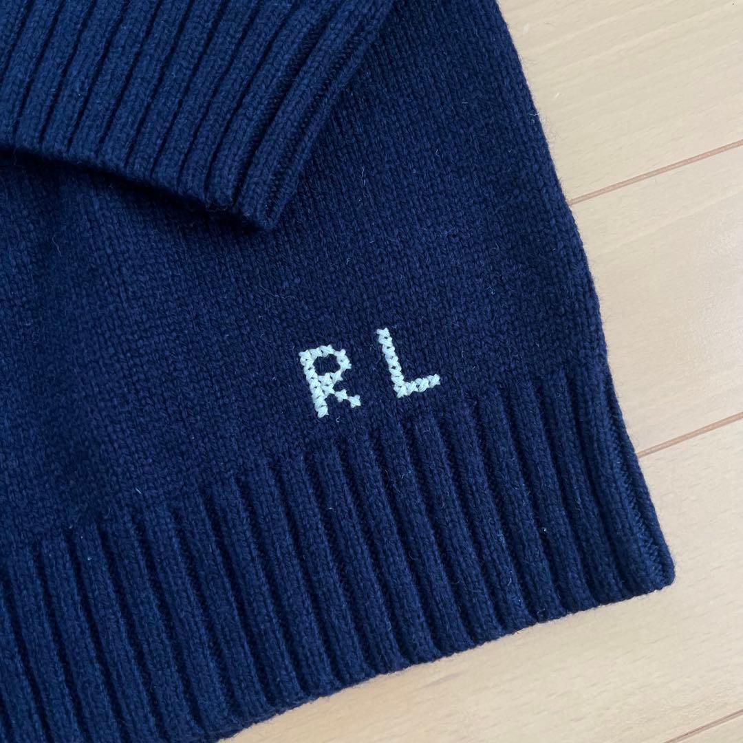 新品✨️激レア✨️POLO ラルフローレン ポロベア ニット セーター ネイビー M