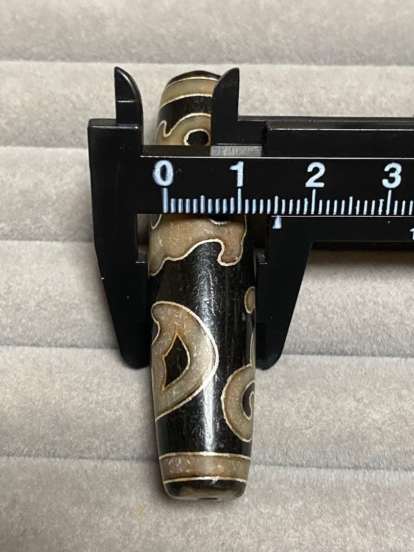 銀線　逆龍神天珠　超希少