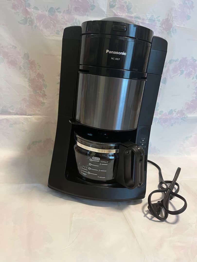 ジ*ョ様 Panasonic NC-A57 コーヒーメーカー ブラック