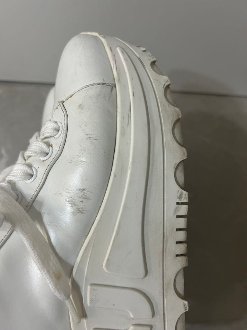 miumiu/レザースニーカー/厚底