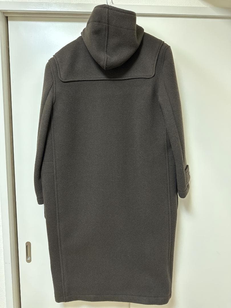 【美品】LENOウールカシミヤメルトンダッフルコート（ブラウン） カシミヤ混