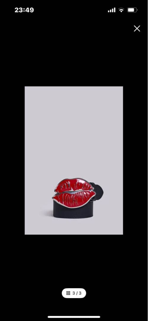 即完売 限定品JADED LONDON キスマークベルト