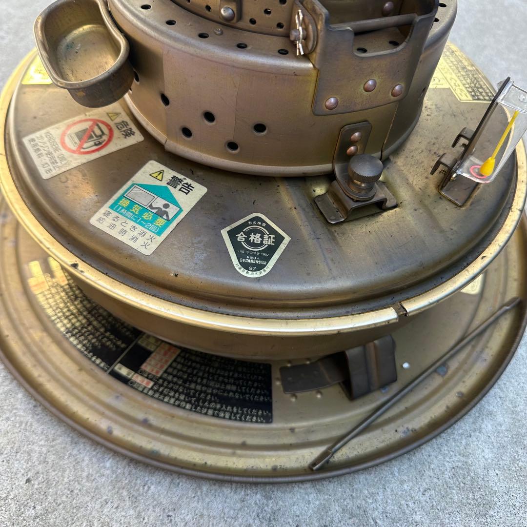 【希少】送料込み ニッセン自然通気形 開放式 石油ストーブ 97年製