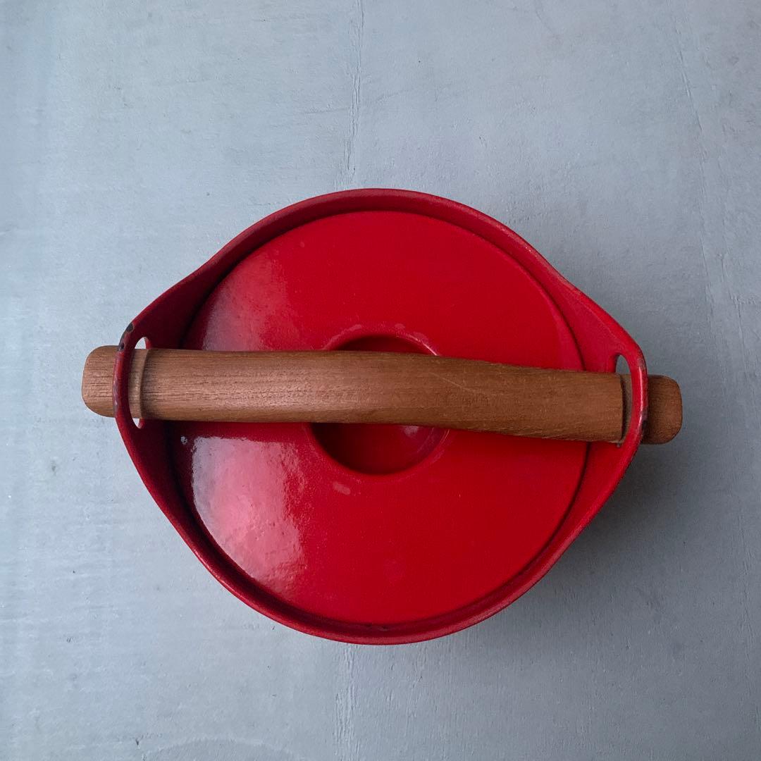 希少❗ティモ・サルパネヴァのキャセロール  レッド