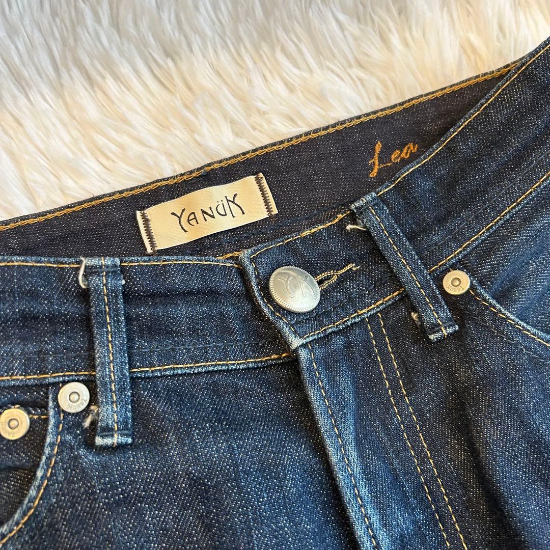 【定価2.6万円】YANUK ボーイズストレートデニムパンツ LEA 23