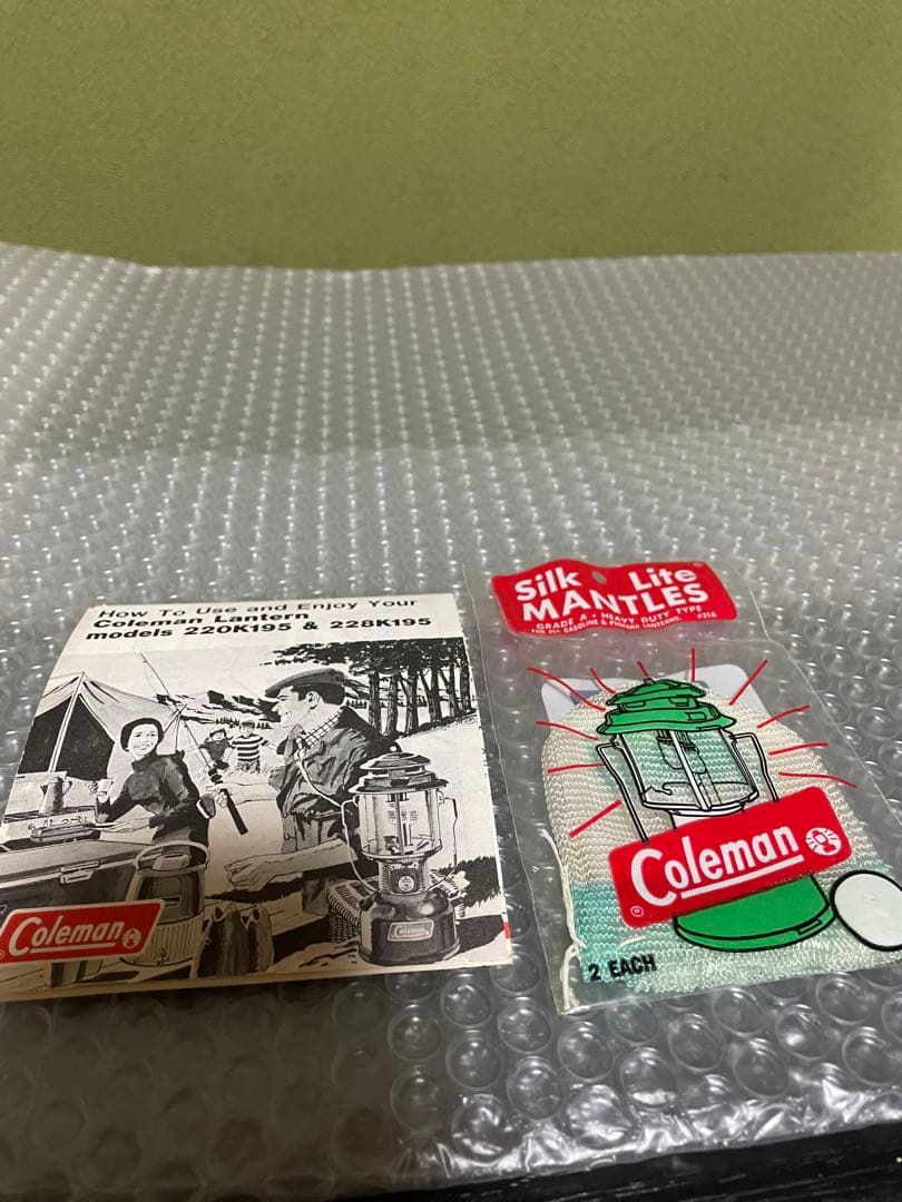 激レア　ビンテージ　コールマンランタン220k195 新品未使用