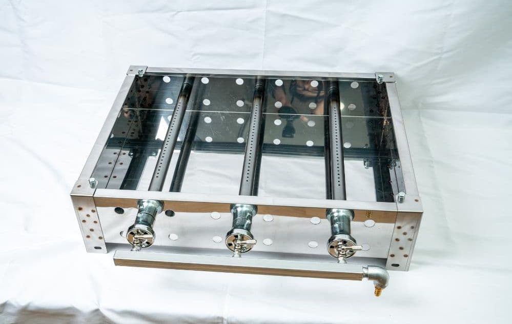 ３日以内に発送します ★ 2万円台 新品 グリラー 業務用 プロパンガス 鉄板焼