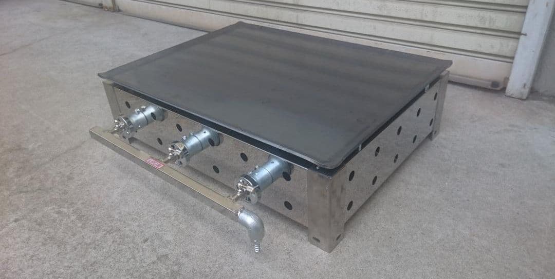 ３日以内に発送します ★ 2万円台 新品 グリラー 業務用 プロパンガス 鉄板焼