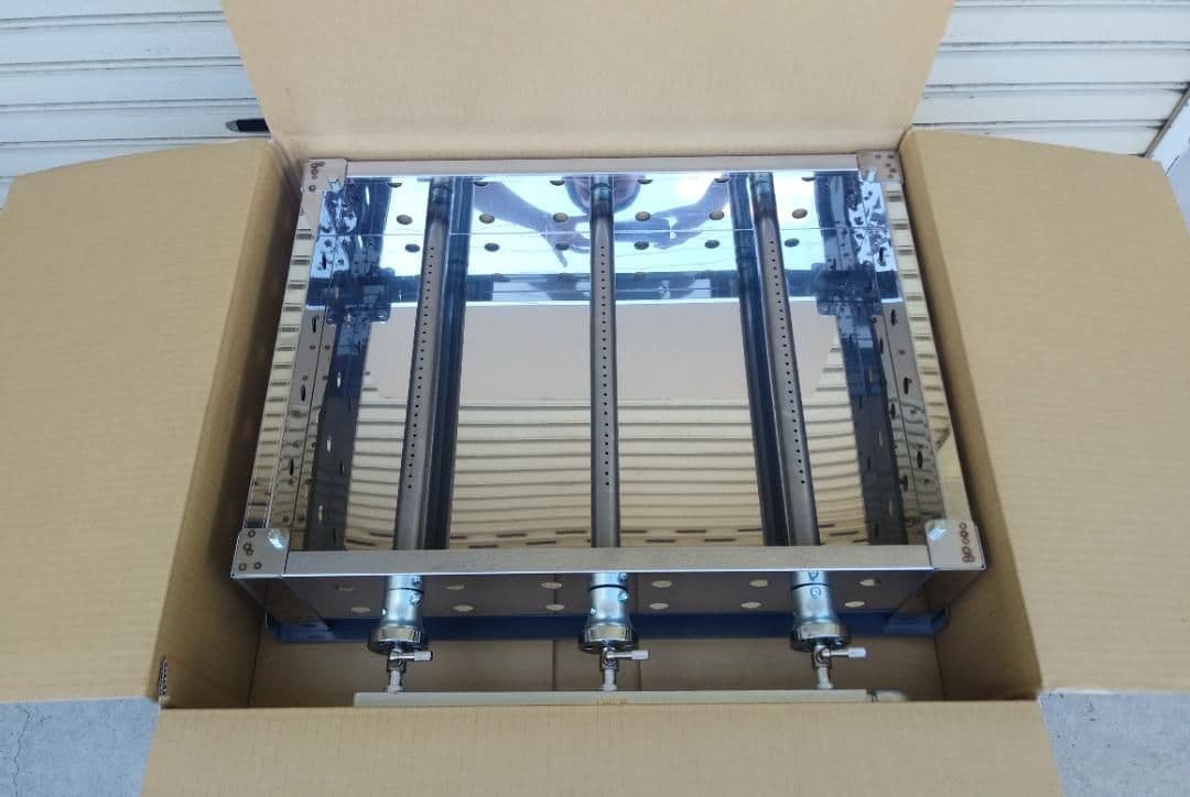 ３日以内に発送します ★ 2万円台 新品 グリラー 業務用 プロパンガス 鉄板焼