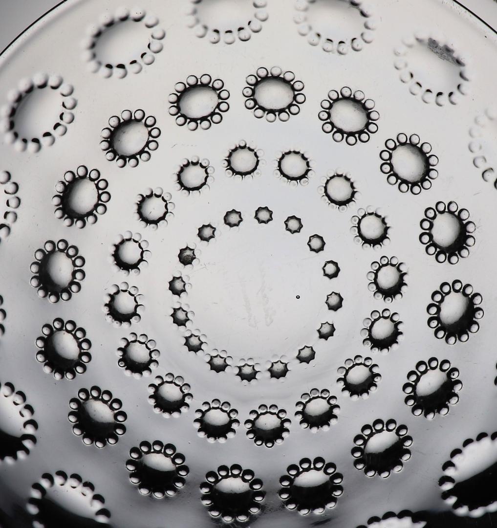 ルネ・ラリック 激レア 高級硝子皿18cmプレート アスター1935年サインあり