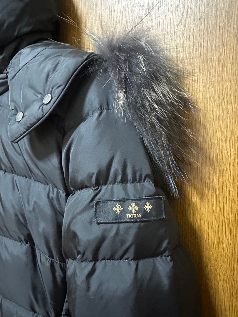 TATRAS ロングダウンジャケット ブラック
