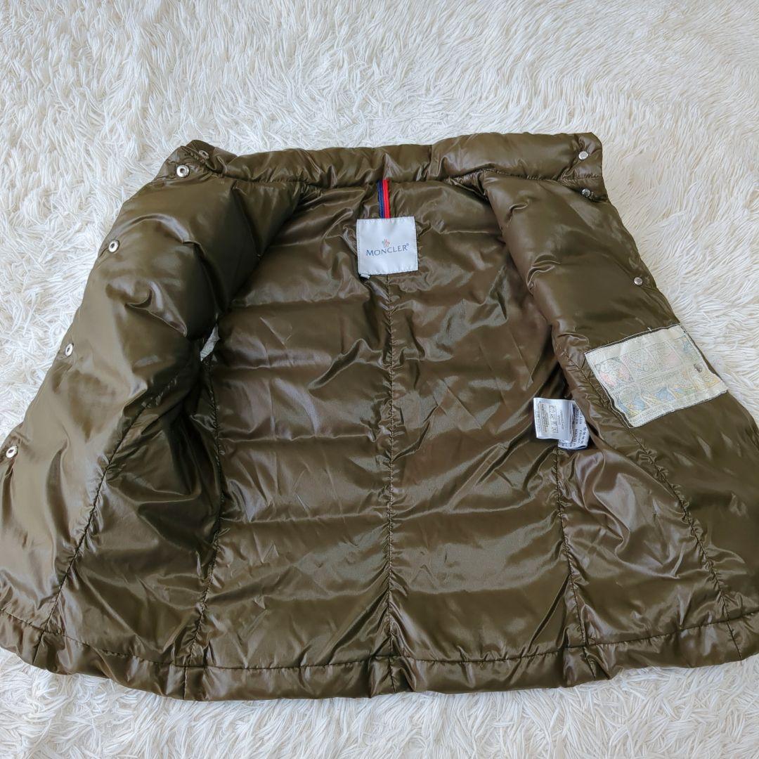 MONCLER モンクレール ダウンベスト GHANA ガーナ カーキ S