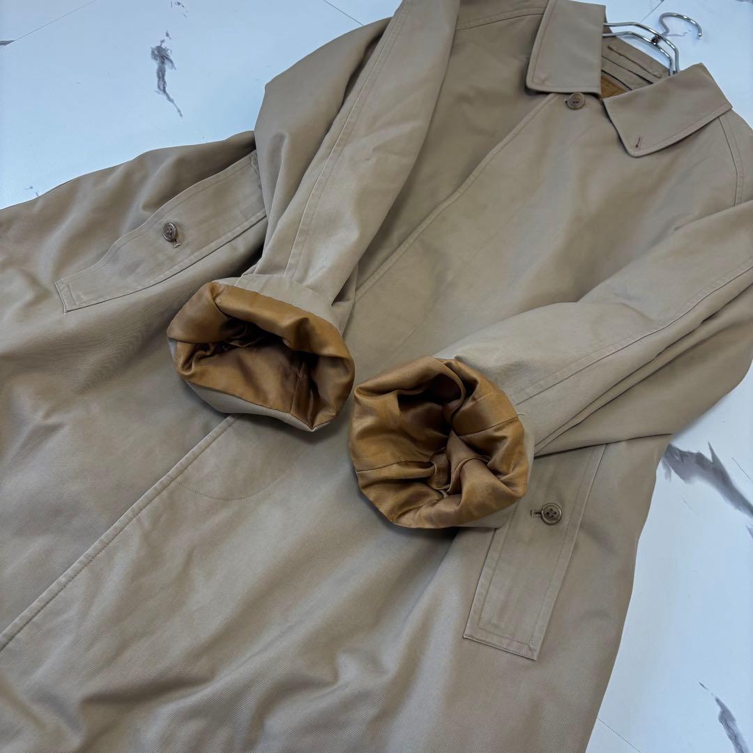 BURBERRY✨XLサイズ2wayライナー付ステンカラーコート比翼ノバチェック